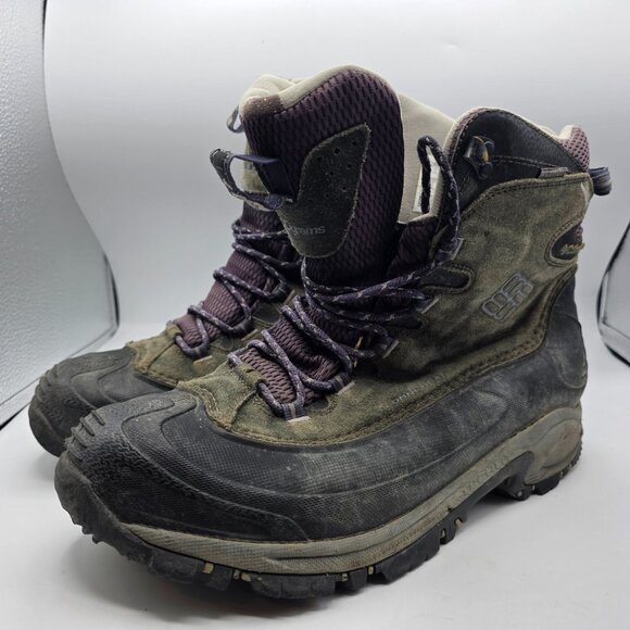 Columbia Bugaboot Mens Size 10 Gray Winter Boots Waterproof Outdoors Warm - Picture 4 of 13